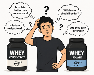 Whey Protein Isolate vs Concentrate - Ending all the Confusion Forever