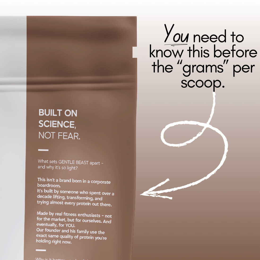 Gut-Light Whey Protein - Cookies & Cream | Pure Protein - No Gimmicks