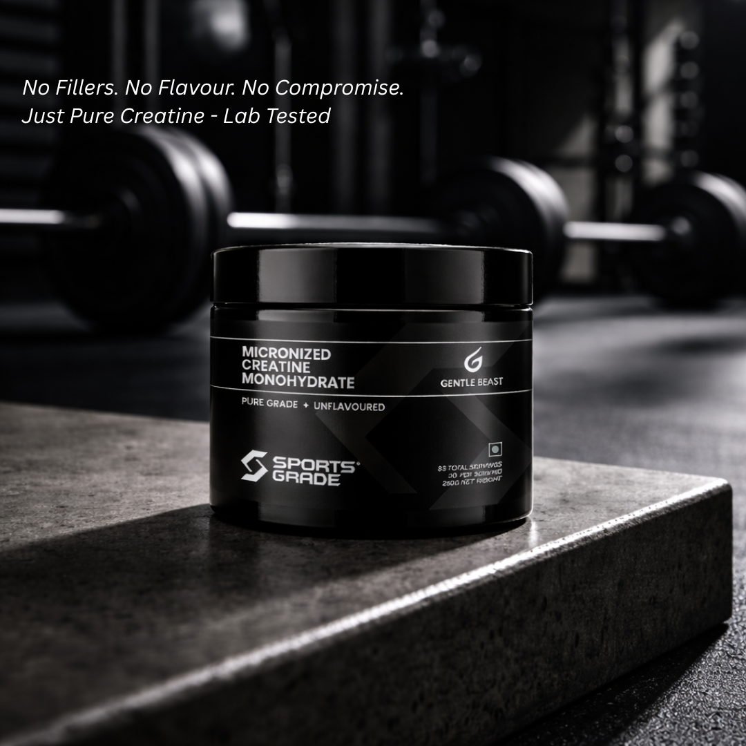 SportsGrade™ Creatine Monohydrate by Gentle Beast - Micronized & 3rd Party Tested