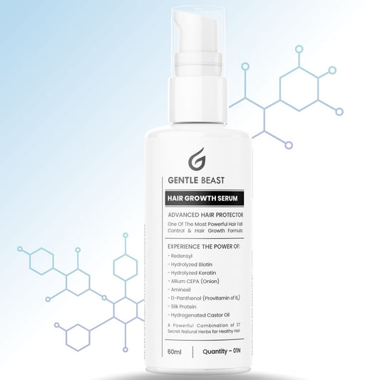 Gentle Beast Hair Growth Serum - Advanced Hair Protector | Protect Yourself from Going Bald