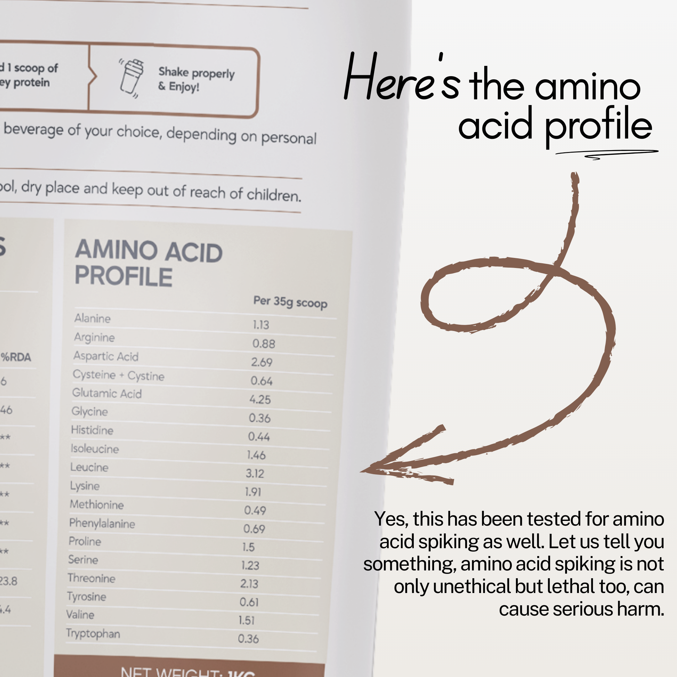 Gut-Light Whey Protein - Cookies & Cream | Pure Protein - No Gimmicks