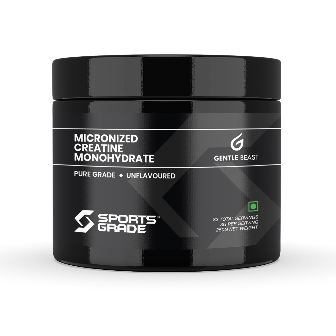 SportsGrade™ Creatine Monohydrate by Gentle Beast - Micronized & 3rd Party Tested