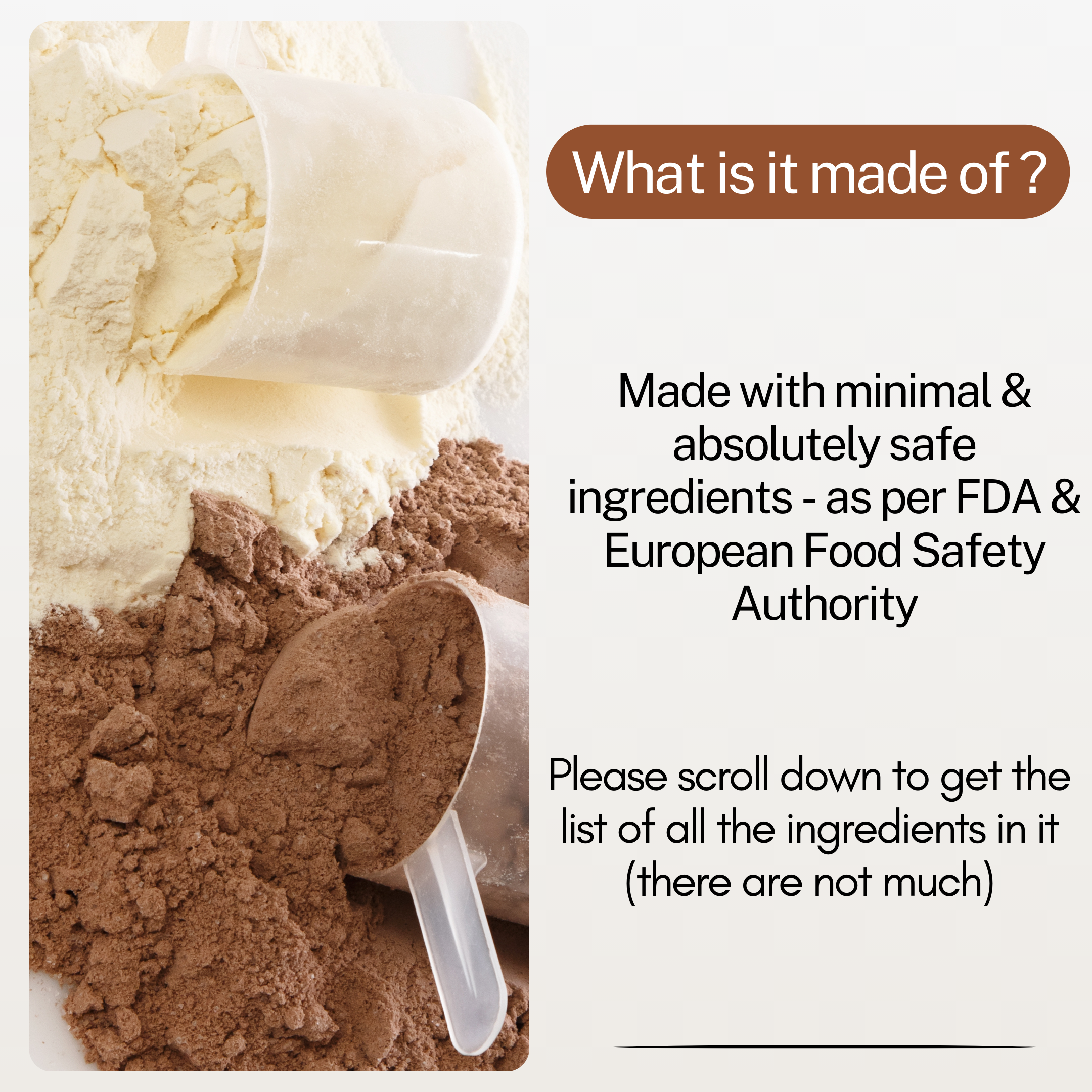 Gut-Light Whey Protein - Belgian Chocolate Pure Protein | No Gimmicks